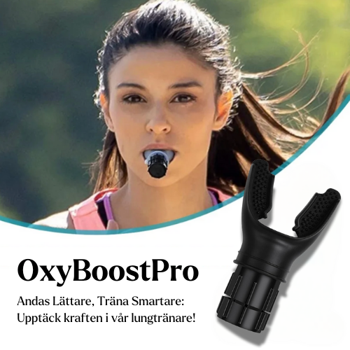 OxyBoostPro - Lungtränare för förbättrad syreupptagning